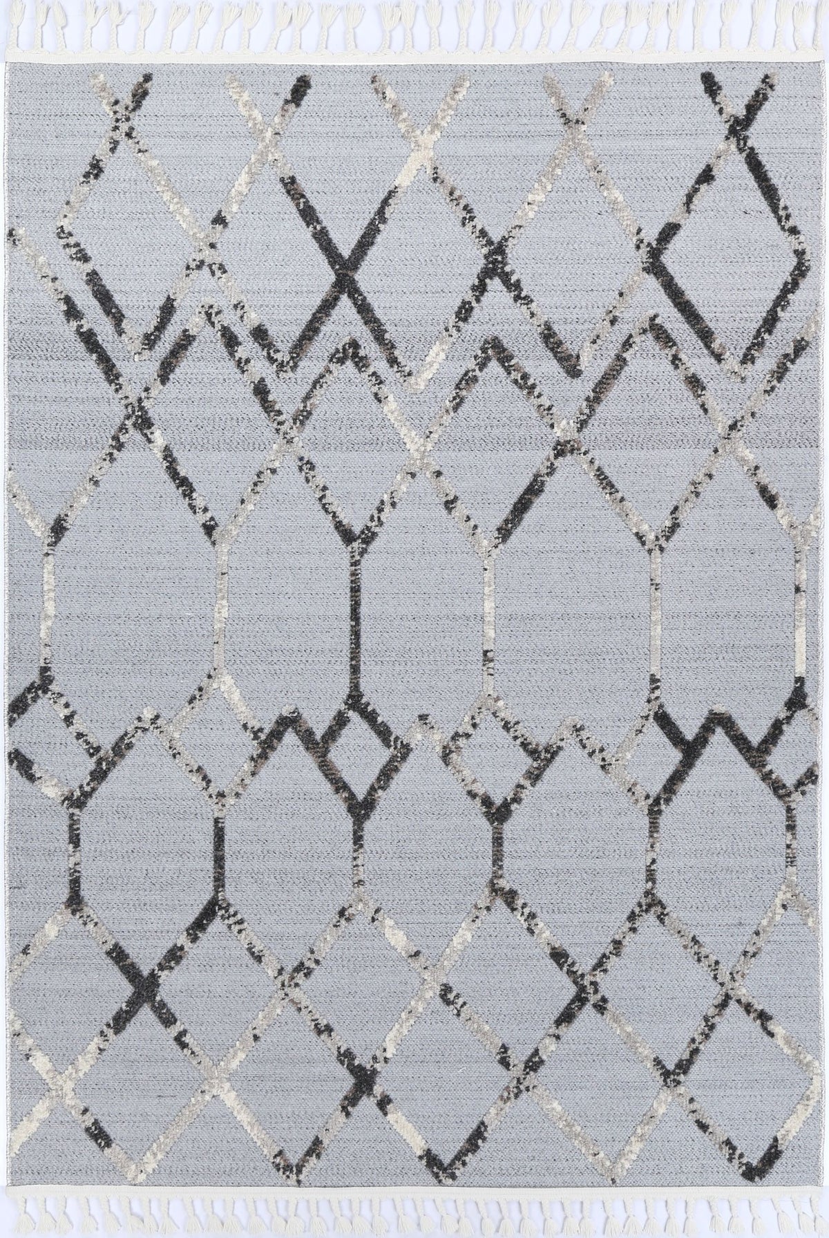 Opulence Anthrasite Diamond Rug