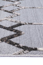 Opulence Anthrasite Diamond Rug