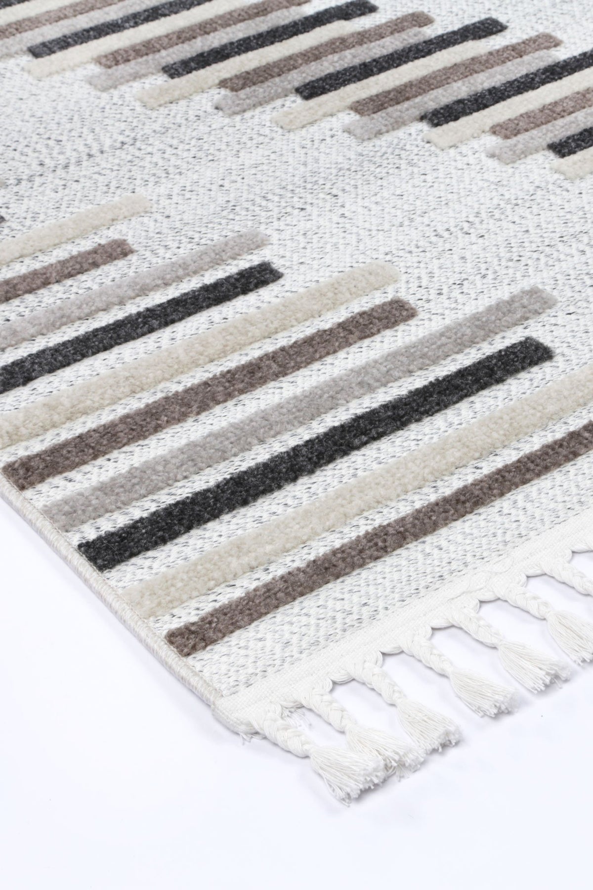 Opulence Beige Cream Diamond Rug