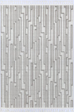 Opulence Cream Grey Matrix Rug