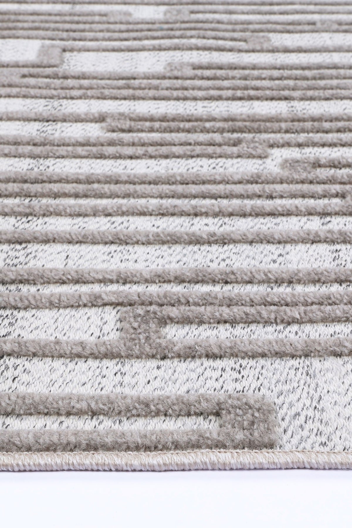 Opulence Cream Grey Matrix Rug
