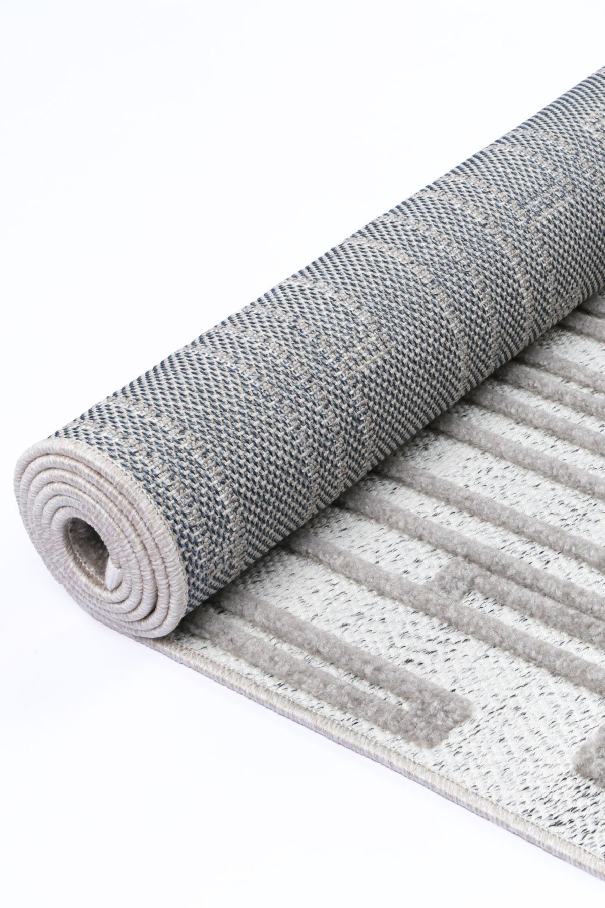 Opulence Cream Grey Matrix Rug