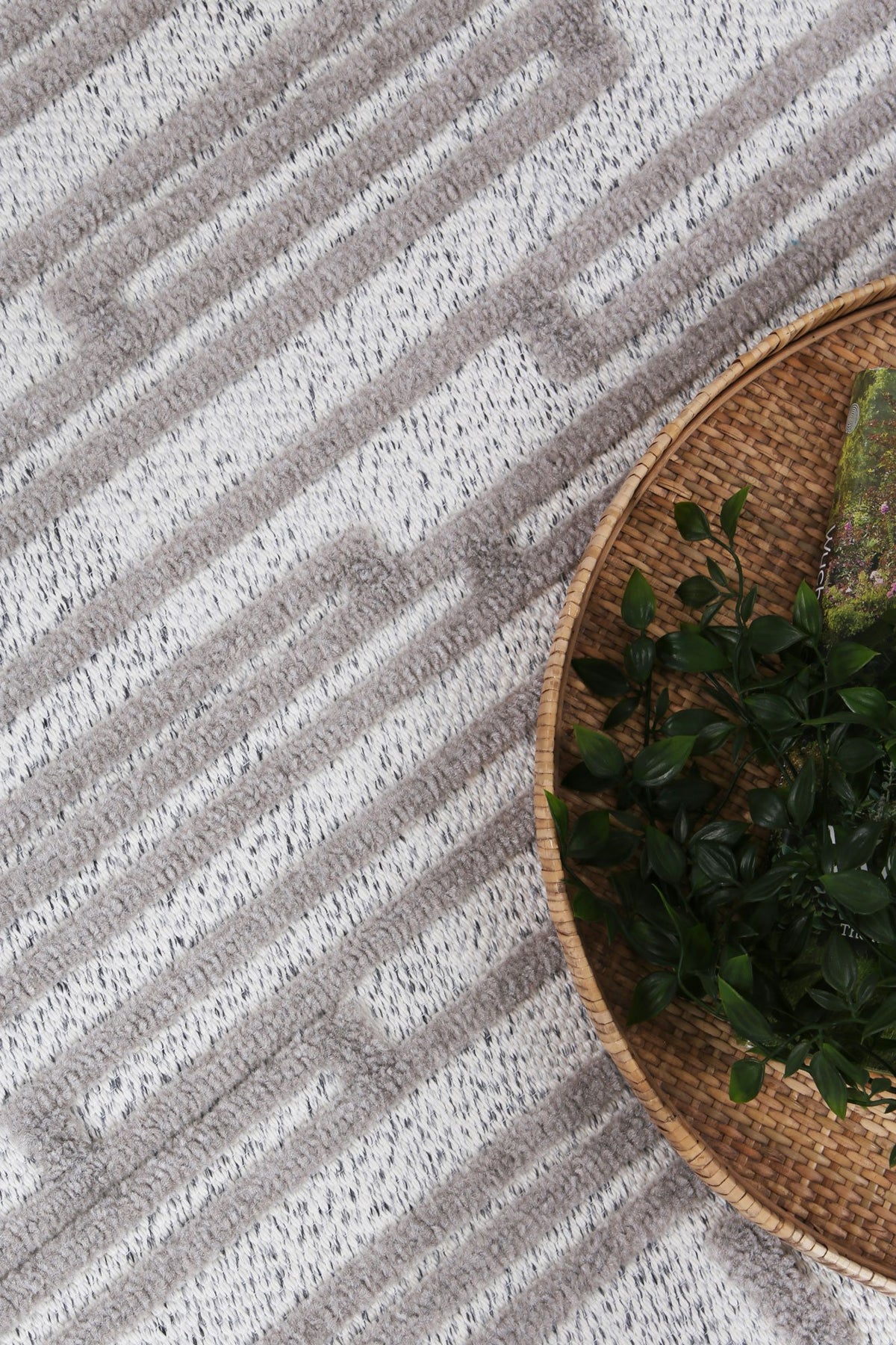 Opulence Cream Grey Matrix Rug