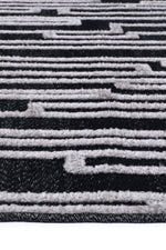 Opulence Anthrasite Grey Matrix Rug