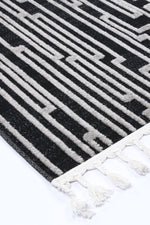 Opulence Anthrasite Grey Matrix Rug