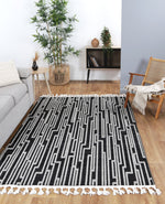 Opulence Anthrasite Grey Matrix Rug