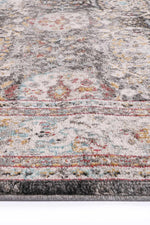 Zulu Anthacite Traditional Rug - The Rugs