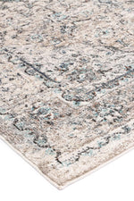 Zulu Beige Grey Traditional Rug - The Rugs