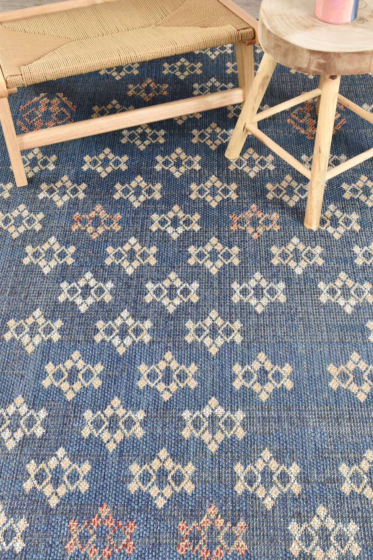Sunny Bliss Sapphire Indoor/Outdoor Rug, [cheapest rugs online], [au rugs], [rugs australia]