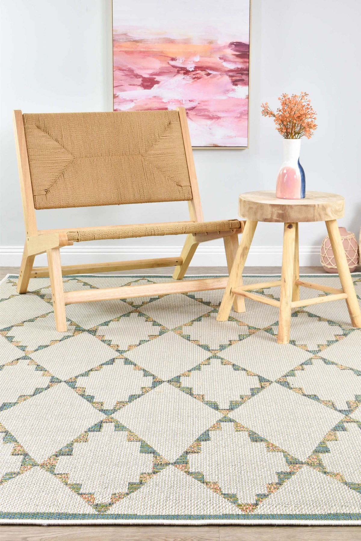 Sunny Bliss Diamond Indoor/Outdoor Rug, [cheapest rugs online], [au rugs], [rugs australia]