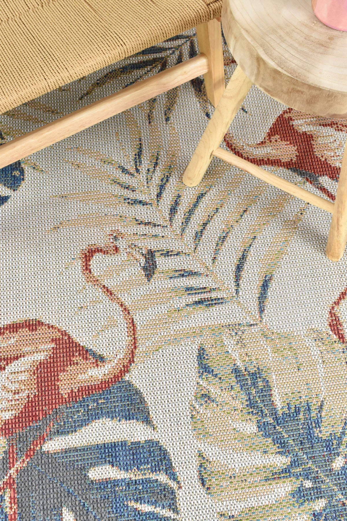 Sunny Bliss Flamingo Indoor/Outdoor Rug, [cheapest rugs online], [au rugs], [rugs australia]