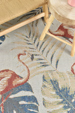 Sunny Bliss Flamingo Indoor/Outdoor Rug, [cheapest rugs online], [au rugs], [rugs australia]