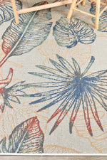 Sunny Bliss Palm Leaves Indoor/Outdoor Rug, [cheapest rugs online], [au rugs], [rugs australia]