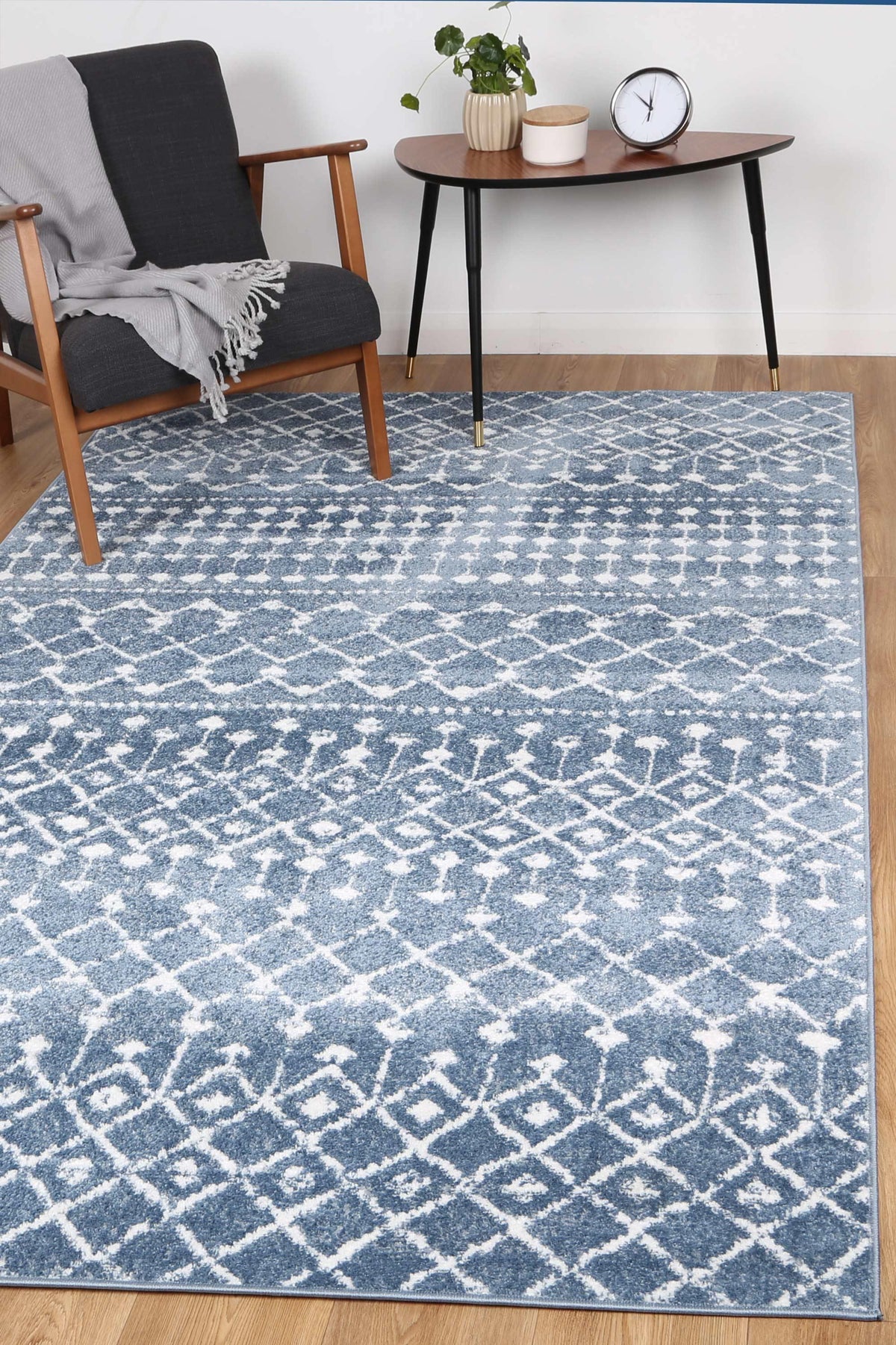 Alice Tribal Blue Rug - The Rugs