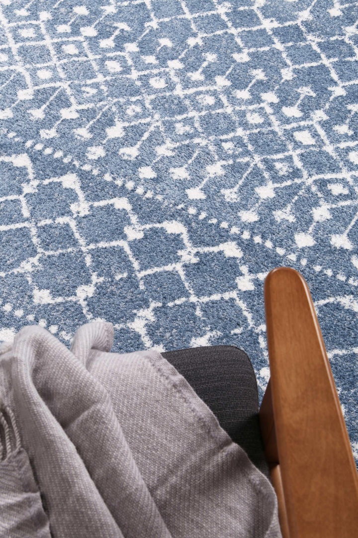 Alice Tribal Blue Rug - The Rugs