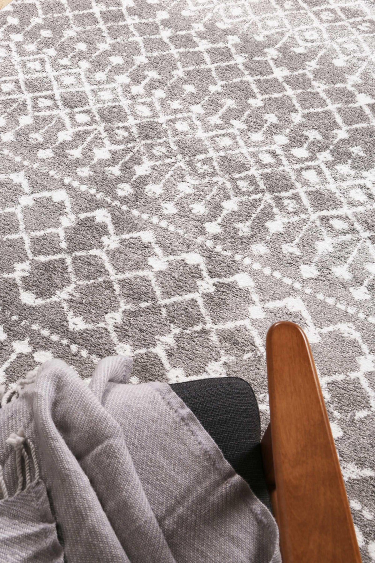 Alice Tribal Grey Rug - The Rugs