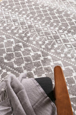 Alice Tribal Grey Rug - The Rugs