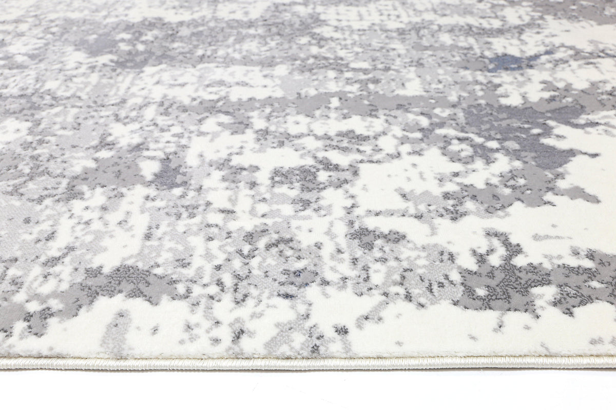 Cascade Modern Grey Blue Rug - The Rugs