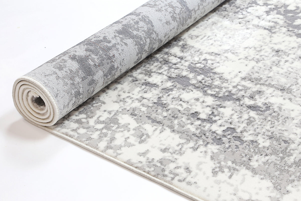Cascade One Modern Grey Rug - The Rugs