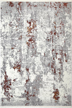 Cascade One Modern Grey Terracotta Rug - The Rugs