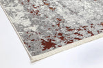 Cascade One Modern Grey Terracotta Rug - The Rugs