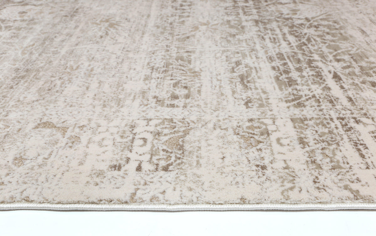 Cascade Solid Beige Modern Rug - The Rugs