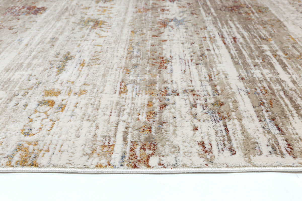 Cascade Classic Beige Multi Rug - The Rugs