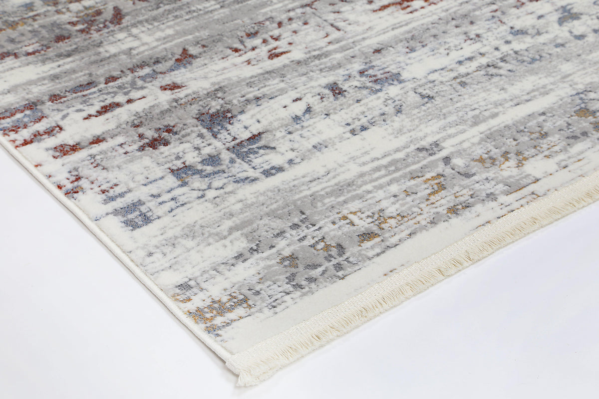 Cascade Classic Grey Multi Rug - The Rugs