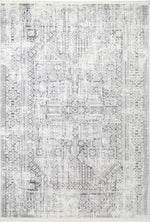 Cascade Panel Grey Rug - The Rugs