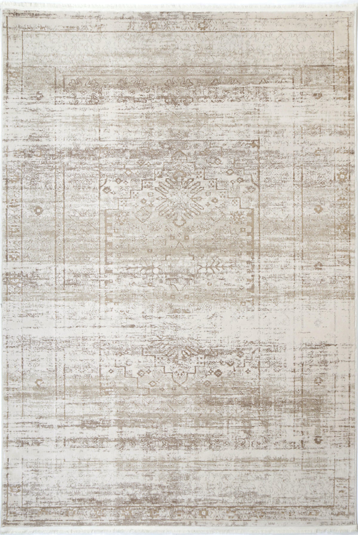 Cascade Traditional Beige Rug - The Rugs