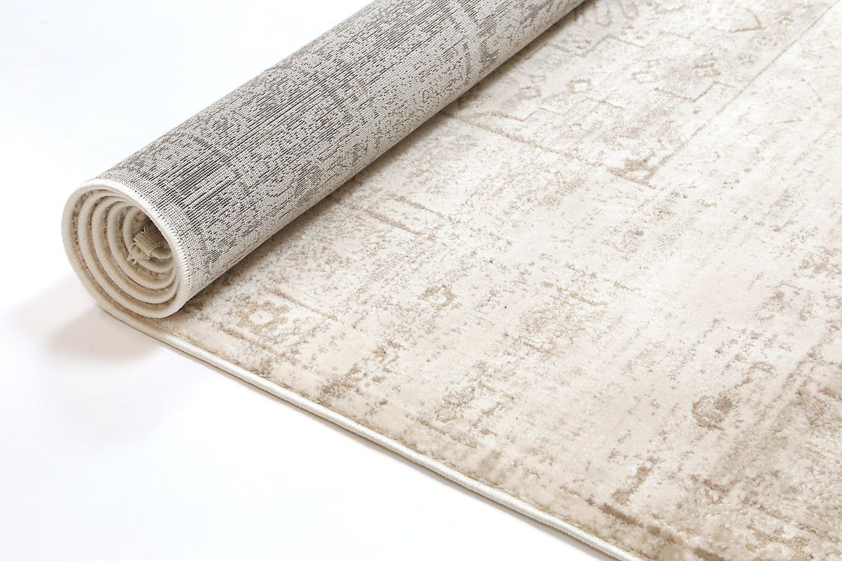 Cascade Traditional Beige Rug - The Rugs