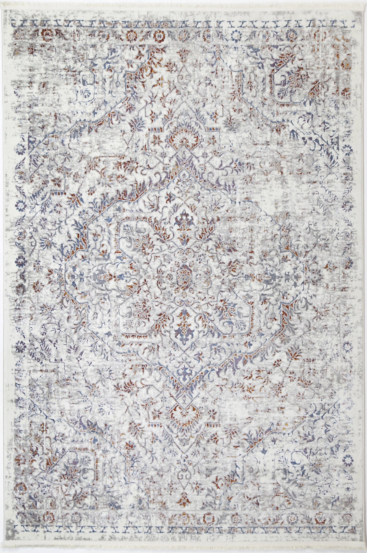 Cascade Vintage Grey Multi Rug - The Rugs