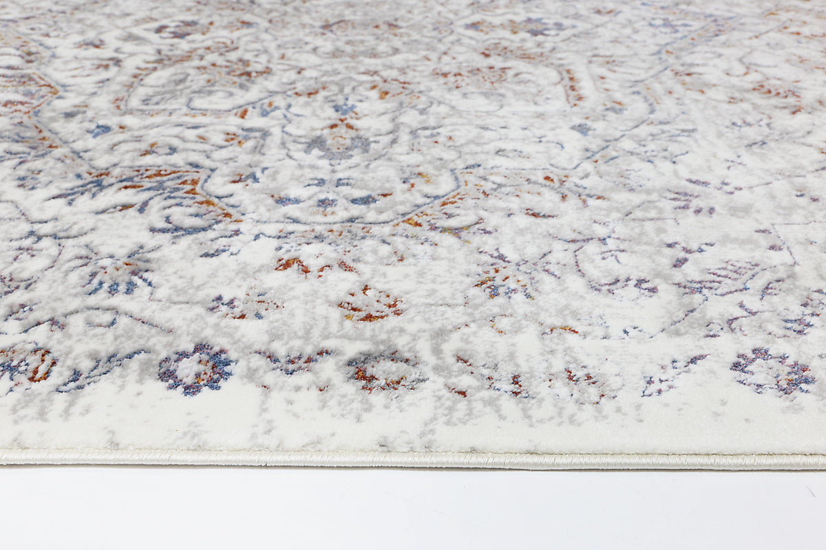 Cascade Vintage Grey Multi Rug - The Rugs
