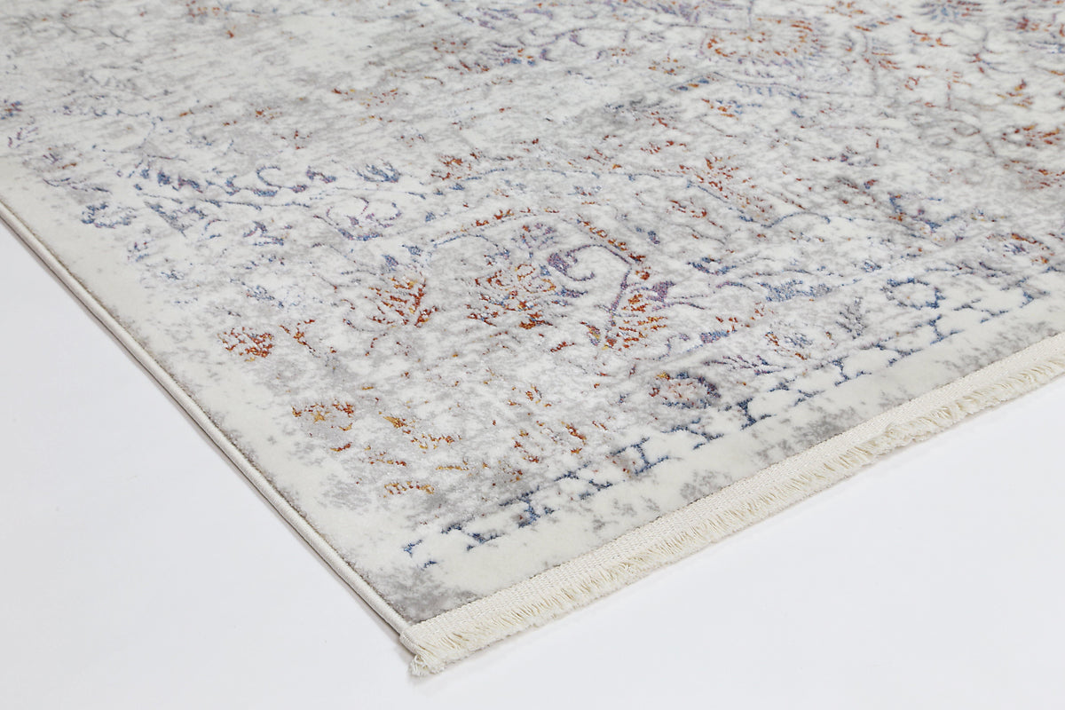 Cascade Vintage Grey Multi Rug - The Rugs