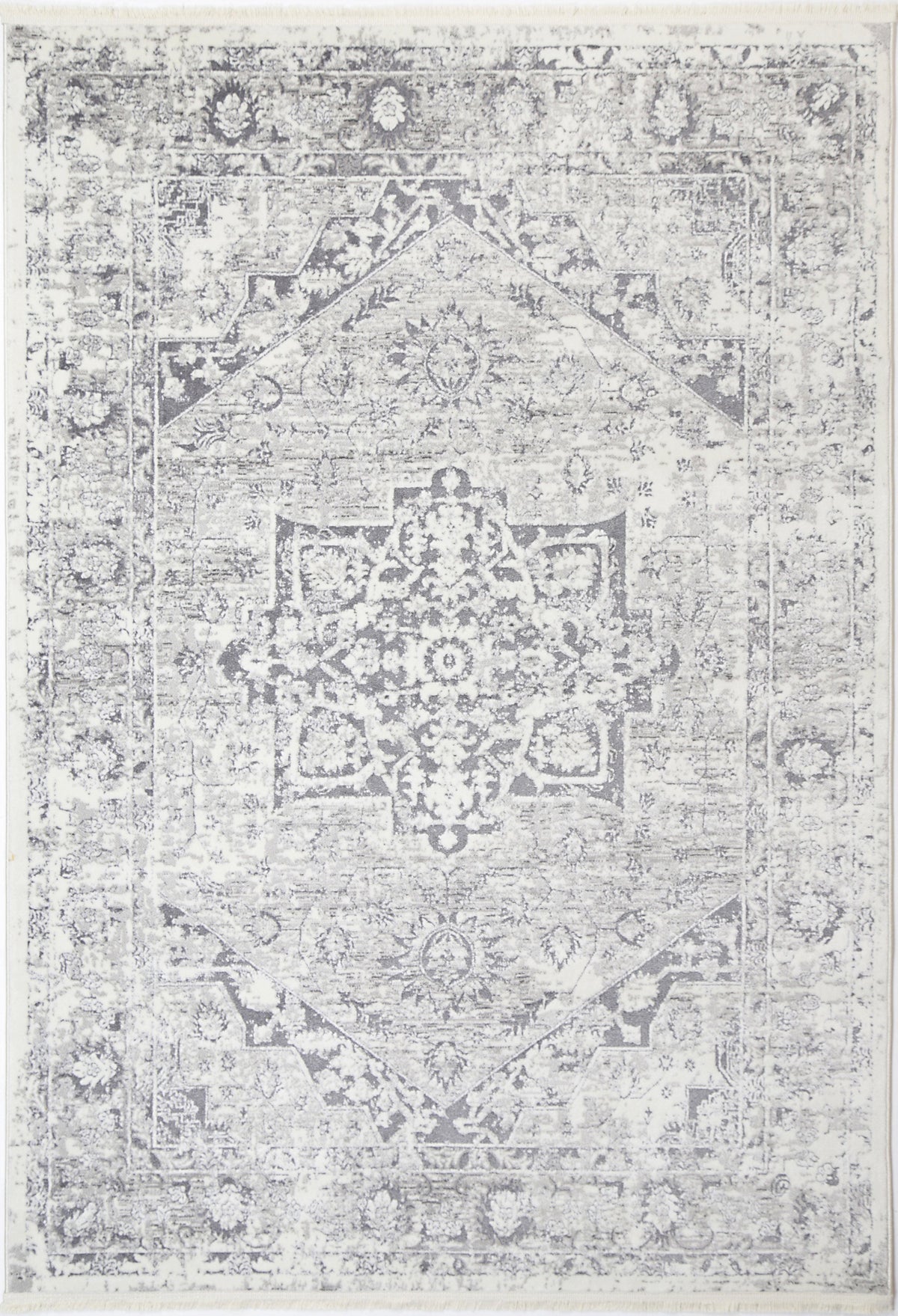 Cascade Classic Vintage Grey Rug - The Rugs