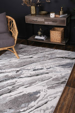 Arlo Multi Abstract Wave Rug