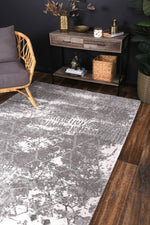 Arlo Grey Abstract Rug