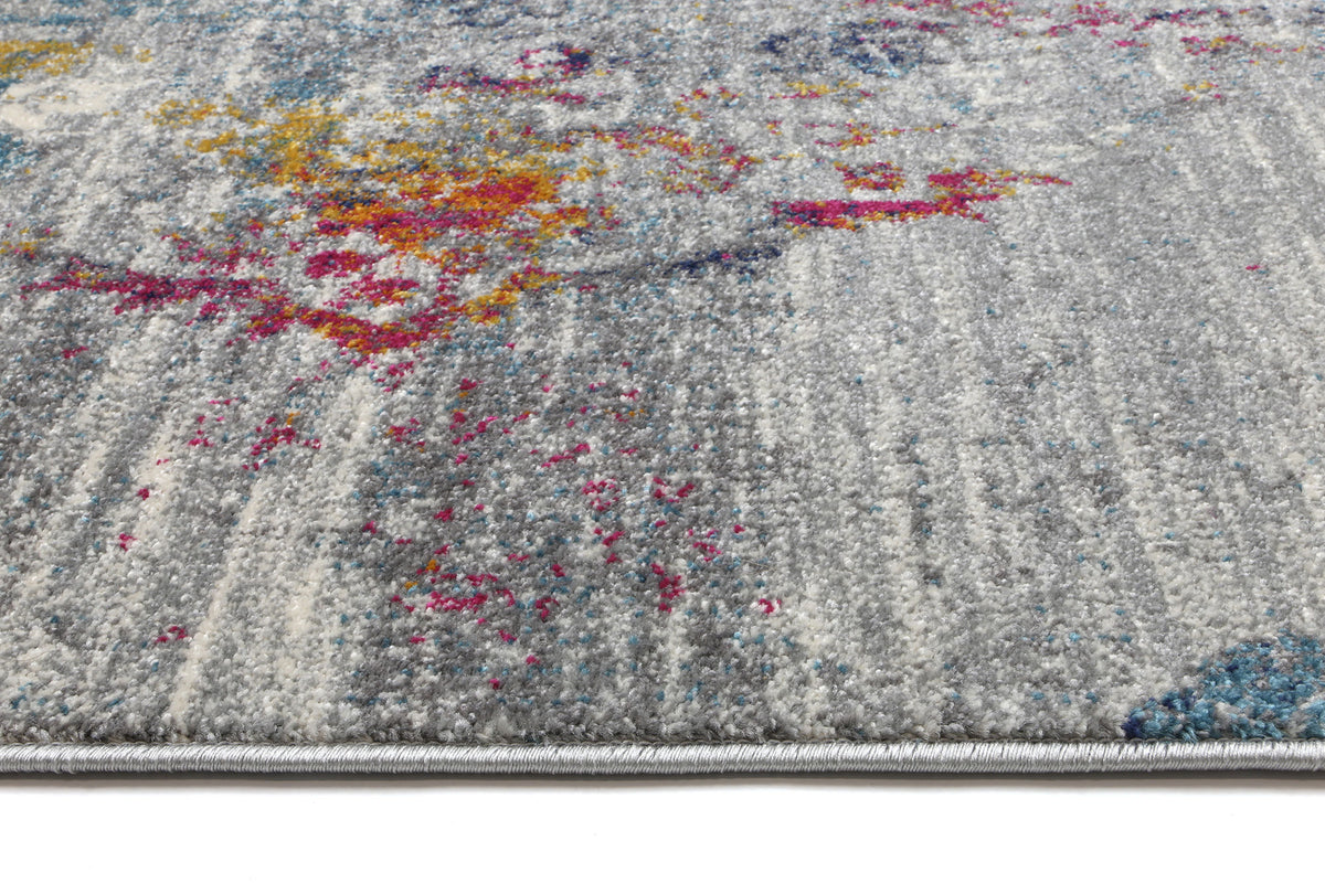 Babylon Multi Grey Oriental Rug