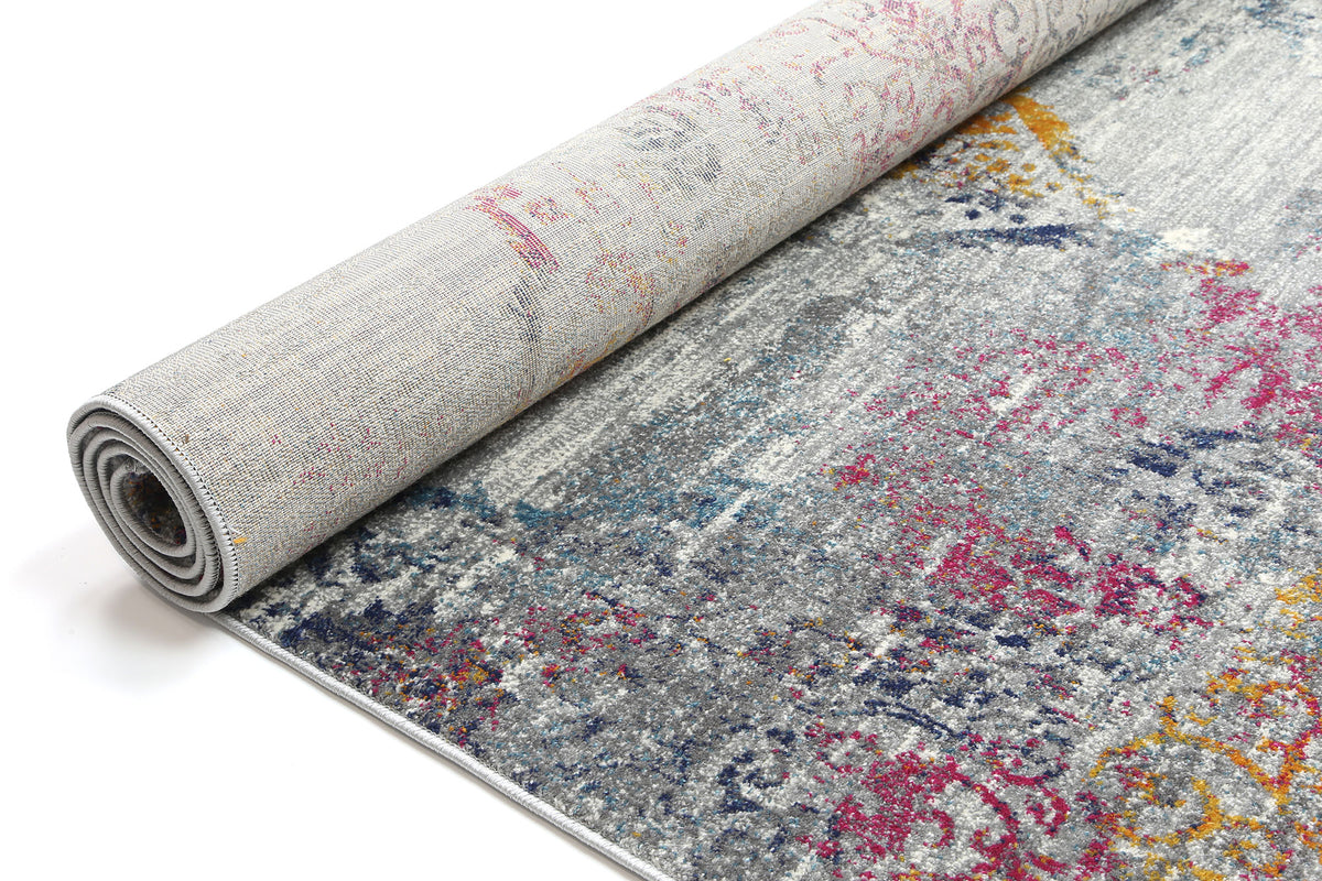 Babylon Multi Grey Oriental Rug