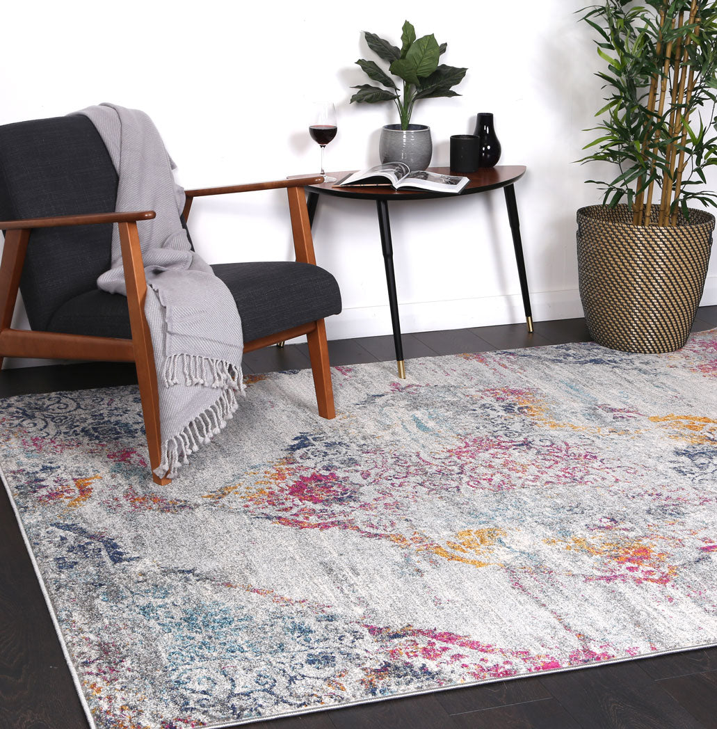 Babylon Multi Grey Oriental Rug