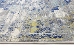 Babylon Blue Distressed Rug