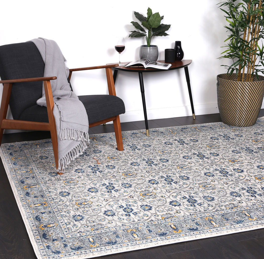 Babylon Blue Oriental Rug
