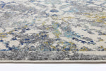 Babylon Blue Grey Contemporary Rug