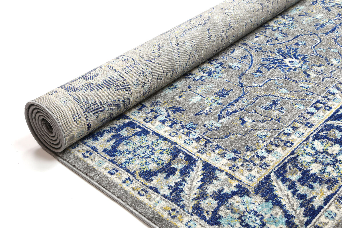 Babylon Navy Blue Oriental Rug