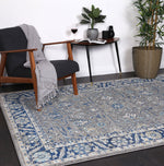 Babylon Navy Blue Oriental Rug