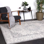 Babylon Grey Pink Oriental Rug