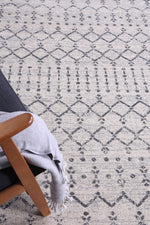 Babylon Grey Modern Rug