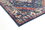 Babylon Navy Multi Oriental Rug