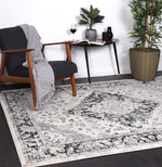 Babylon Grey Traditional Rug