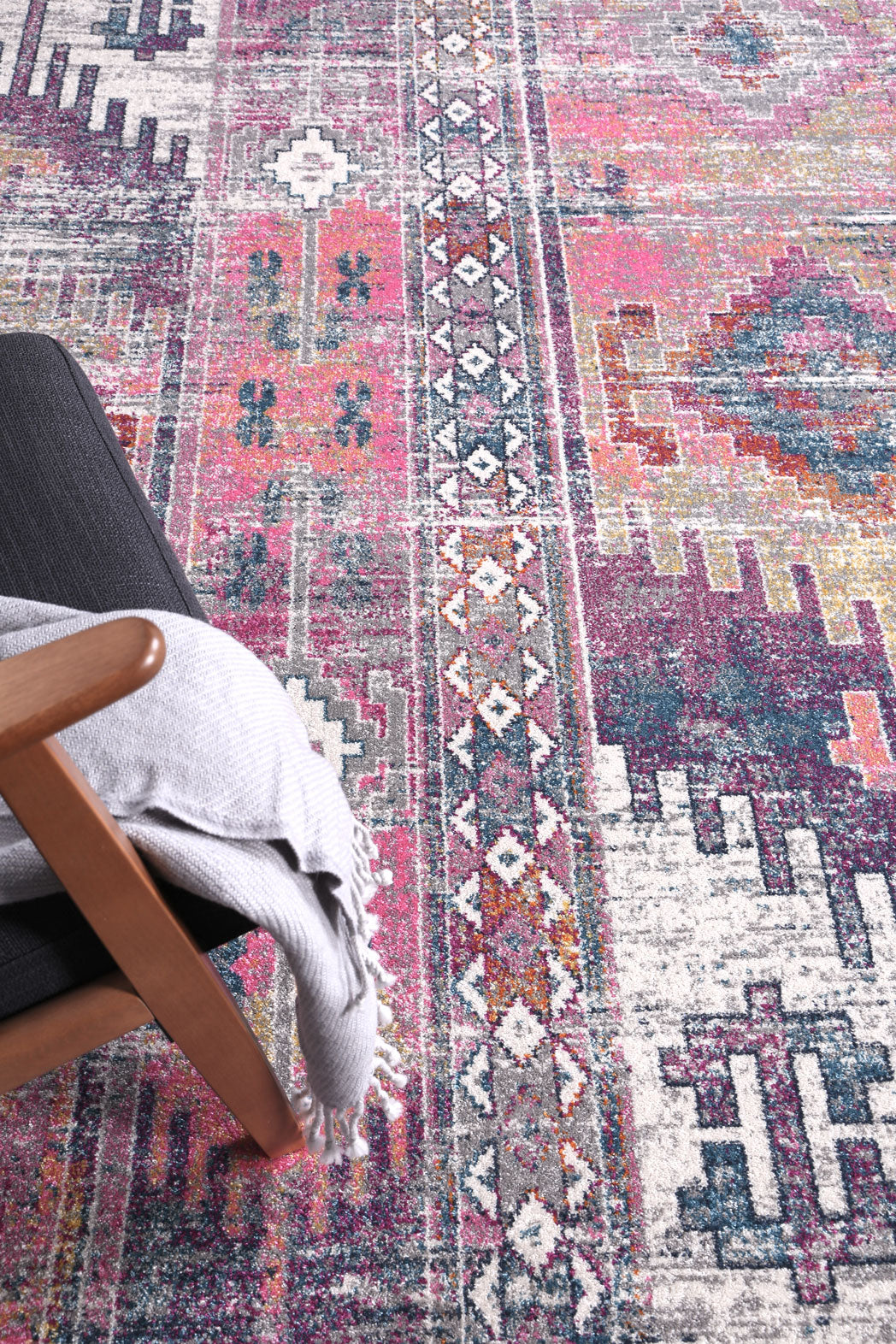 Babylon Multi Pastel Modern Rug